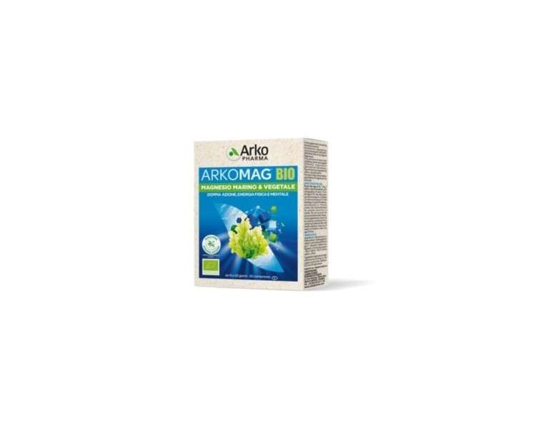 ARKOPHARMA Arkomag Bio Marine & Plant Magnesium Energy Supplement 30 Tablets