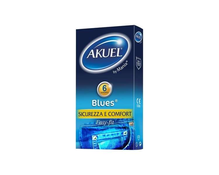 Akuel Blues Classic Easy Fit Condoms