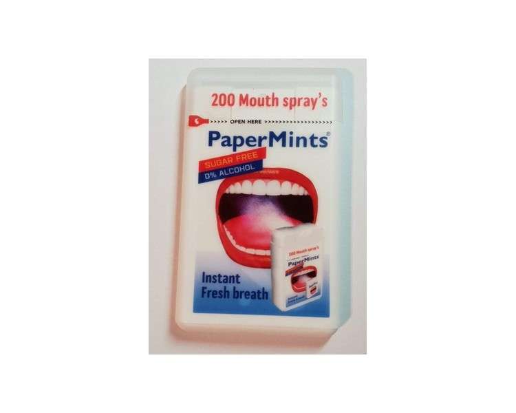 PaperMints Sugar Free Mouth Spray 12ml