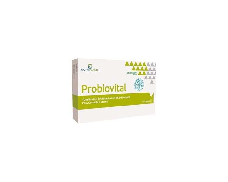 NUTRIFARMA Probiovital Probiotics Supplement 30 Capsules