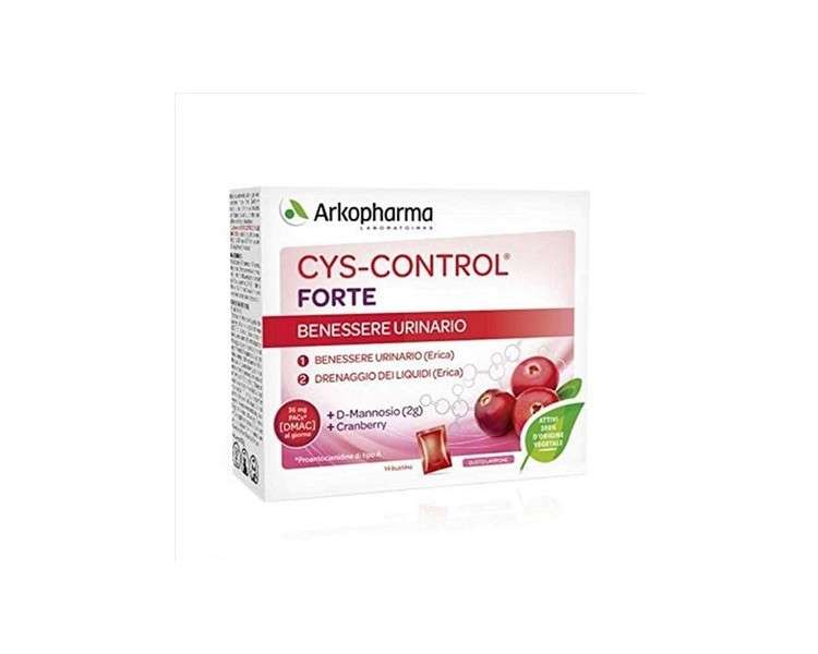 Arkopharma Cys-Control Forte Urinary Comfort Supplement 14 Sachets