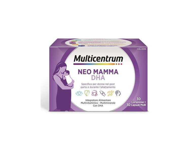 Haleon Italy Multicentrum Neo Mamma Dha 30 Tablets + 30 Soft Capsules