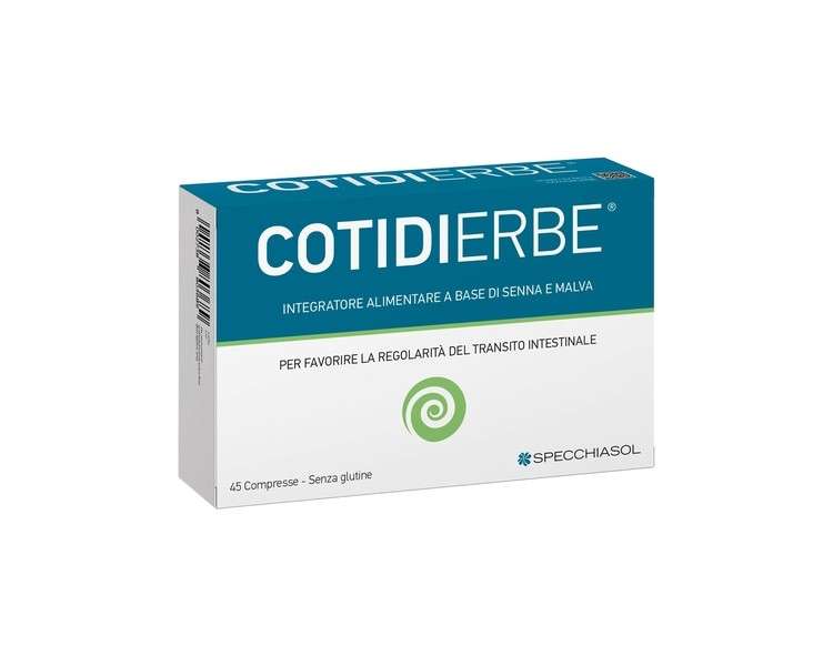 Specchiasol Cotidierbe Intestinal Regularity Supplement 45 Tablets