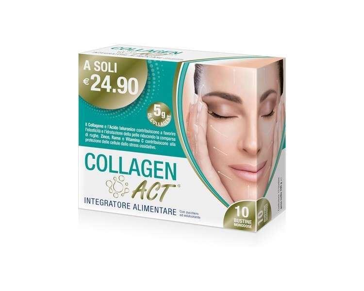 Linea Act Collagen Act Skin Wellness Supplement 10 Sachets