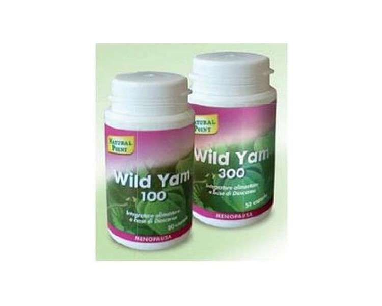 Natural Point Wild Yam 300 Food Supplement 50 Capsules