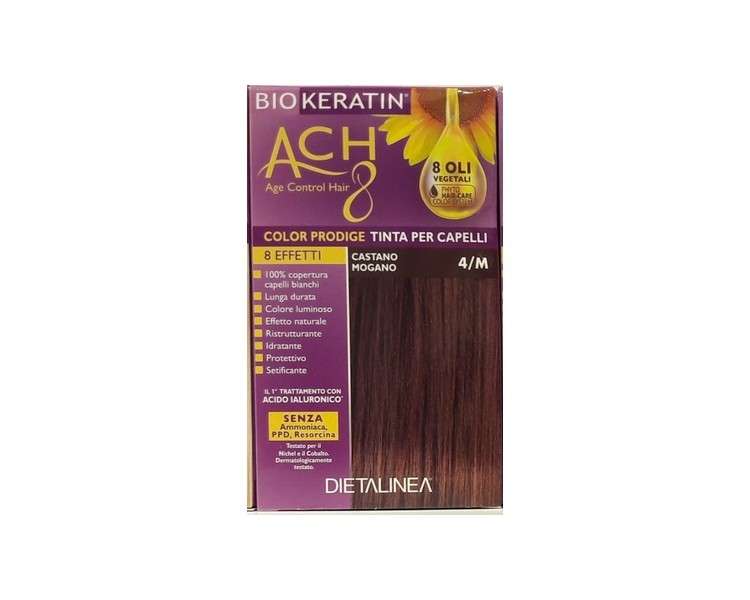 Biokeratin Color 4/M Mahogany Brown 212g