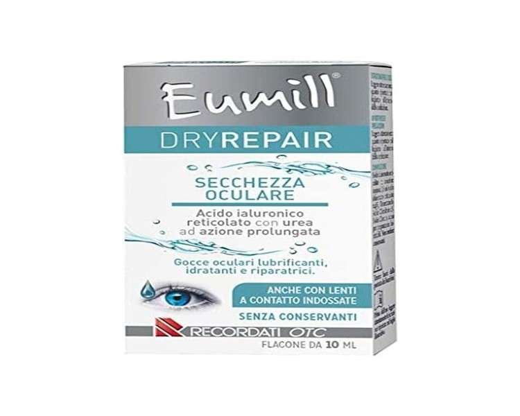 Eumill Dryrepair Eye Drops for Dryness 10ml