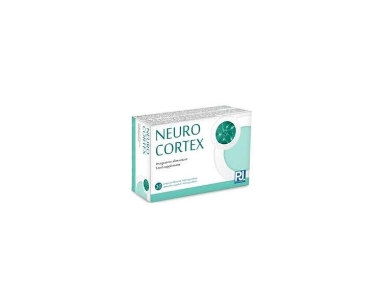 PJ PHARMA Neurocortex Nervous System Health Supplement 30 Film Coated Tablets