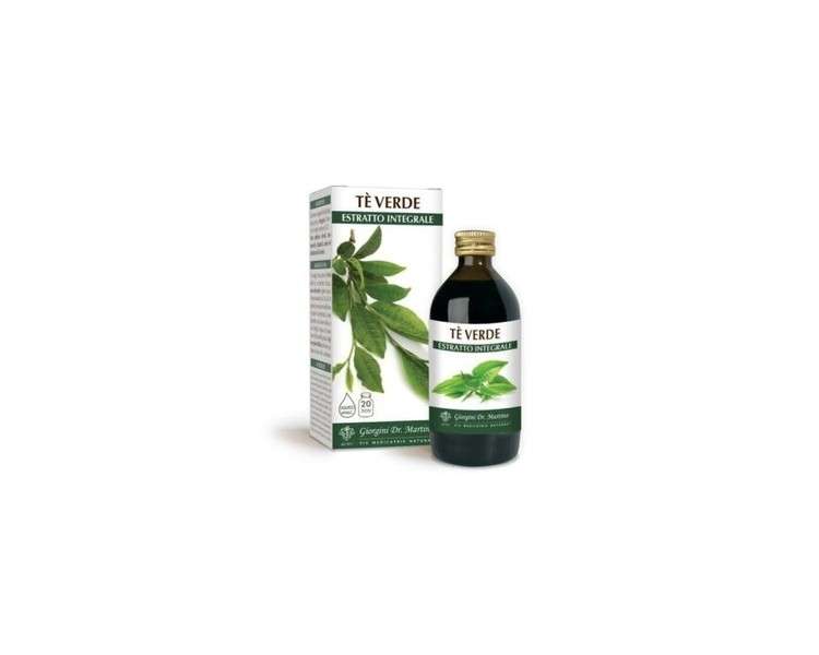 Dr. Giorgini Green Tea Non-Alcoholic Antioxidant Supplement 200ml