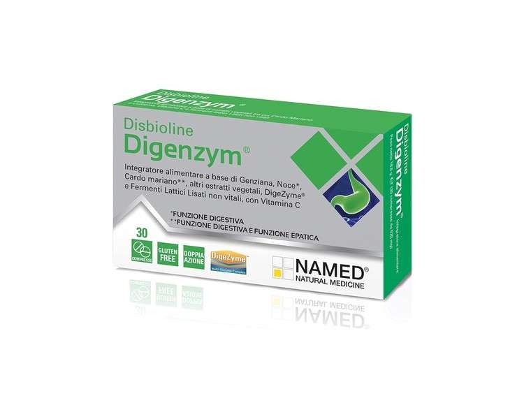 Named Disbioline Digenzym Food Supplement 30 Tablets