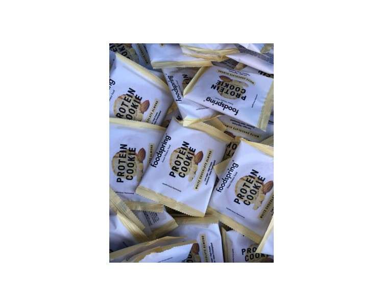 Foodspring Protein Cookie White Chocolate Almond