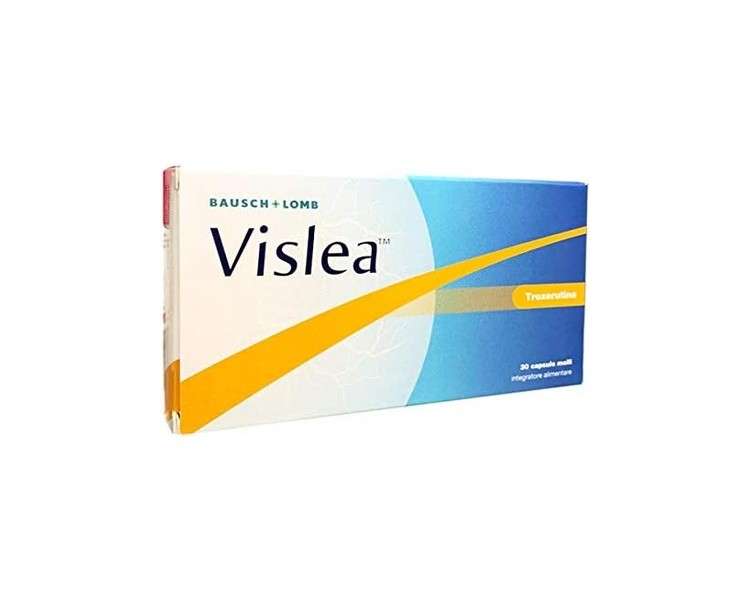 Bausch & Lomb Vislea Dietary Supplement 30 Capsules