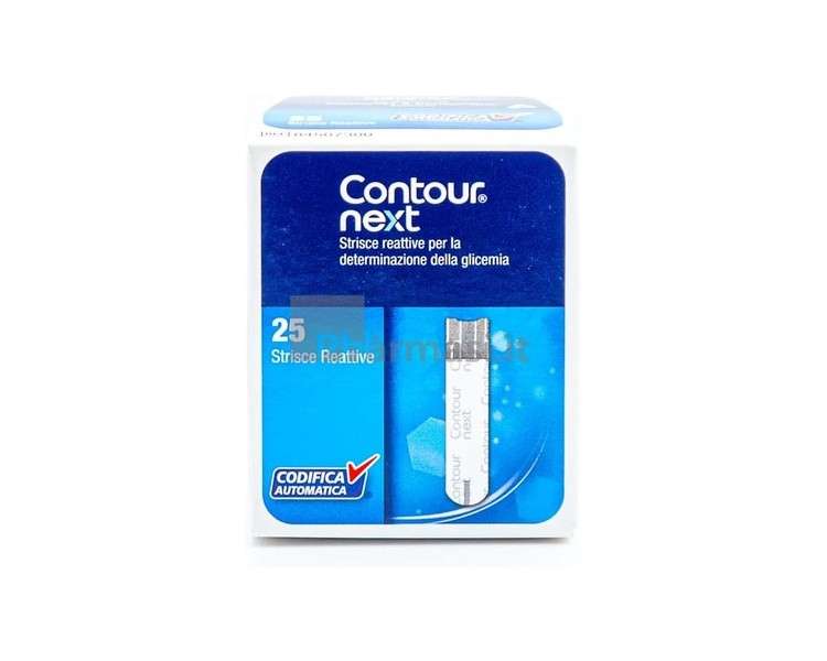 Contour Next 25 Blood Glucose Test Strips