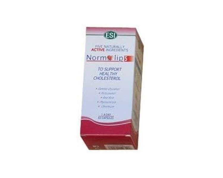 ESI Normolip 5 Cholesterol Formula 60 Capsules