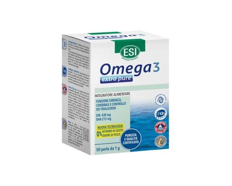 Omega 3 Extra Pure ESI 50 Pearls