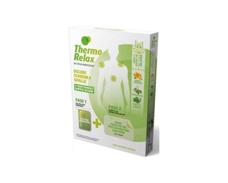 Thermorelax Phyto Back Shoulder Pain Relief - Pack of 6 Treatments