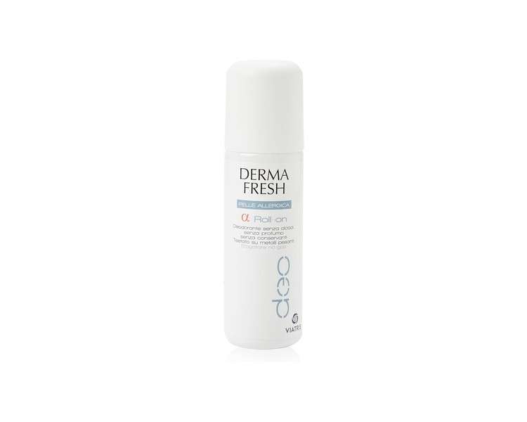 Dermafresh Alfa Roll-On Deodorant for Sensitive, Allergic or Depilated Skin 75ml