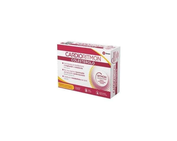 DOMPE Cardioritmon Colesterolo Cholesterol Levels Supplement 30 Capsules