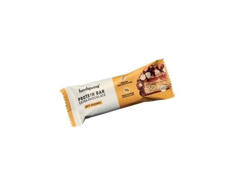 FOODSPRING Extra Chocolate Caramel Protein Bar 45g