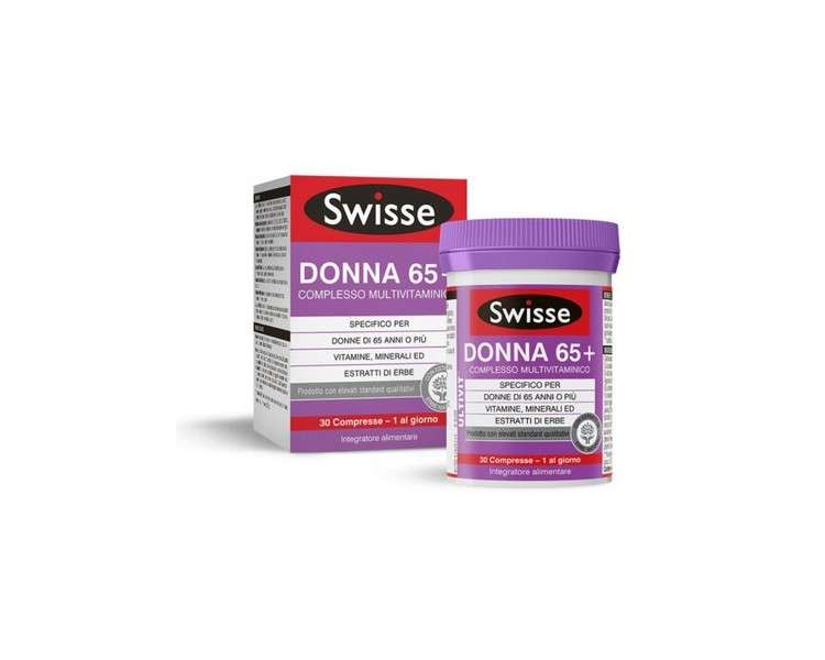 Swisse Multivitamin Woman 65+ 30 Tablets