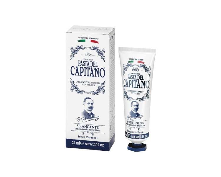 Pasta del Capitano 1905 Whitening Toothpaste 25ml