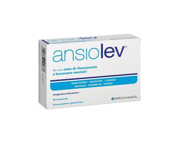 Ansiolev Mood Tone Supplement 45 Tablets