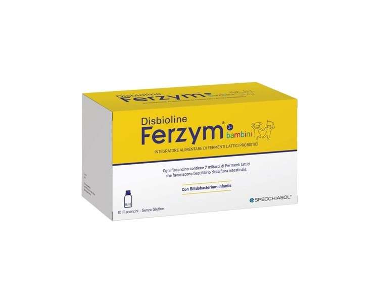 Specchiasol Disbioline Ferzym Bambini 10 Vials of 8ml