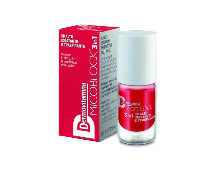 Dermovitamine Micoblock Moisturizing and Breathable Nail Polish 5ml