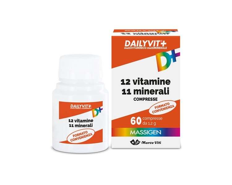 Dailyvit 12 Vitamins 11 Minerals 60 Tablets