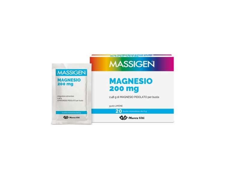 Magnesium 200mg Massigen