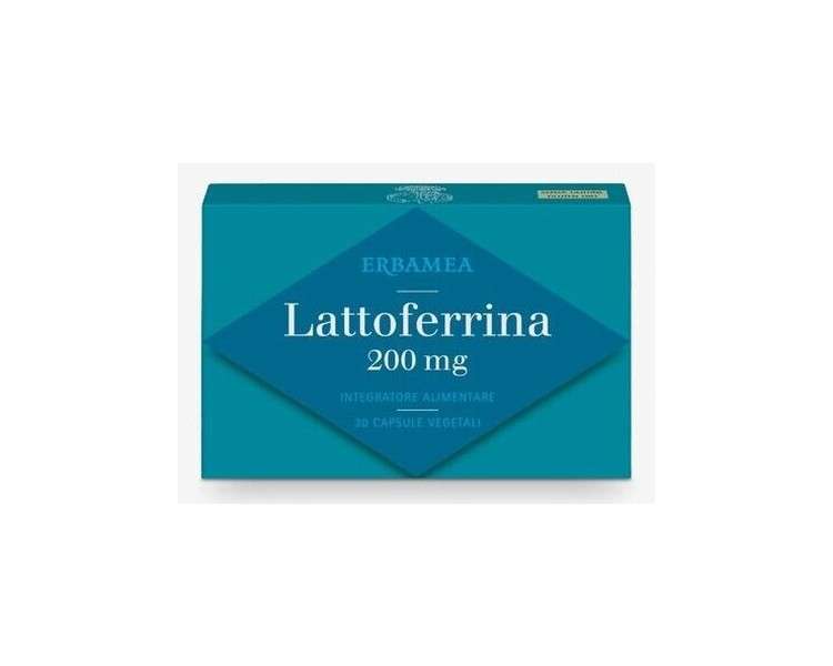 Lactoferrin 200mg Erbamea Vegetarian Capsules