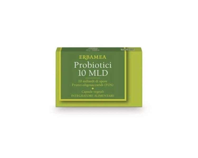 Probiotics 10ml Erbamea 24 Herbal Capsules