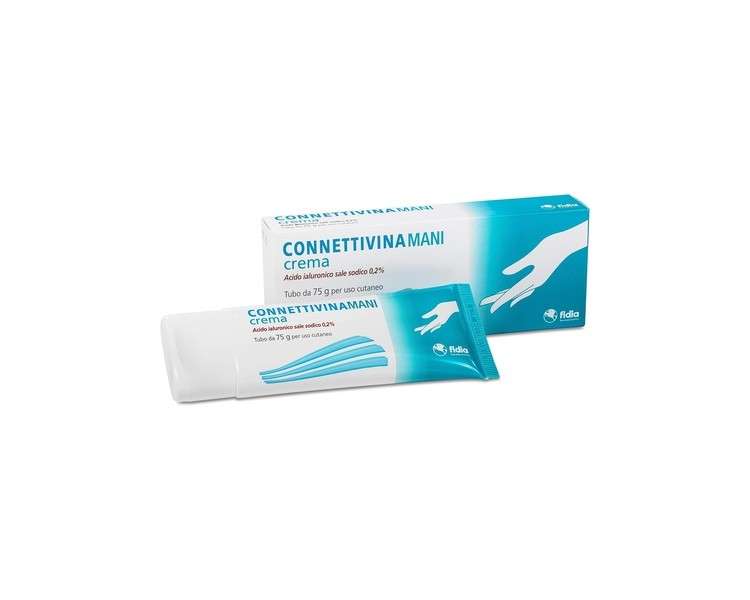 Phidia Pharmaceuticals Connectiviinamani Cream Tube 75g with Hyaluronic Acid Sodium Salt 0.2%