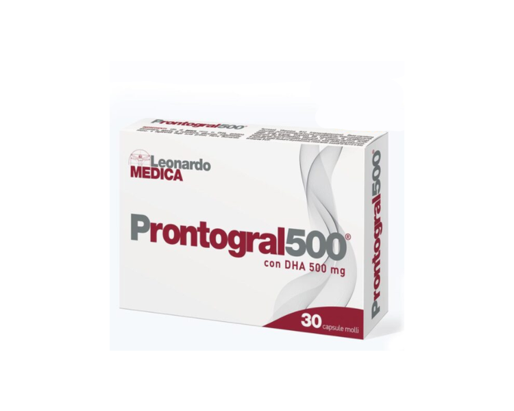 Prontogral500 Leonardo Medica 30 Soft Capsules