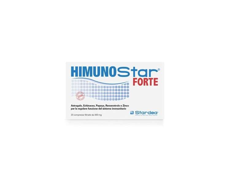 Stardea Himunostar Forte Dietary Supplement 20 Tablets 400mg