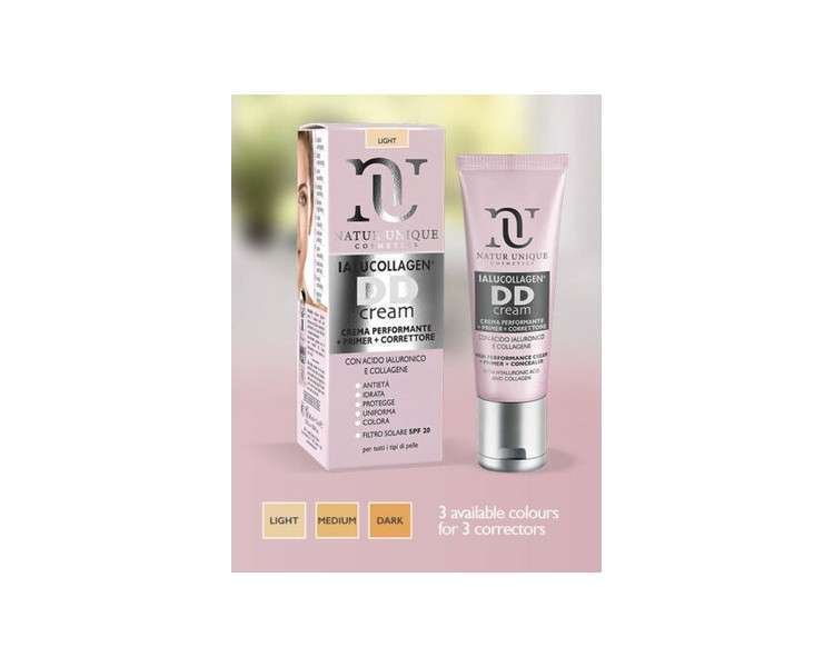 Natur Unique Cosmetics DD Cream Light Color 40ml + 2ml Concealer