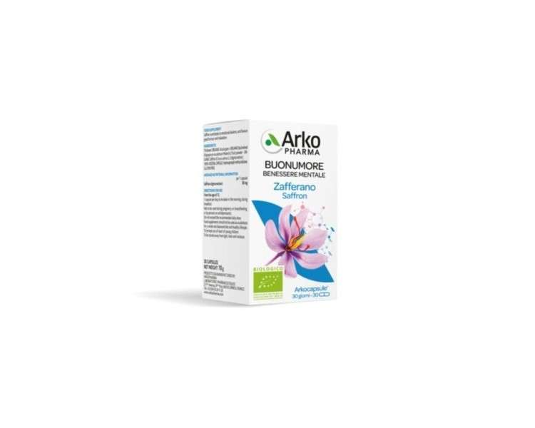 ARKOPHARMA Arkocapsule Saffron Bio Mood and Sleep Supplement 30 Capsules