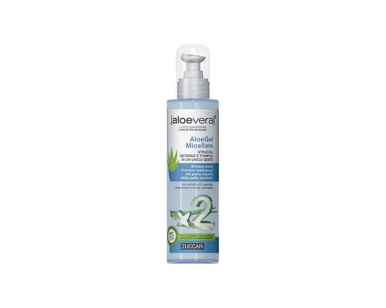 ZUCCARI Micellar Aloe Gel 200ml Bottle