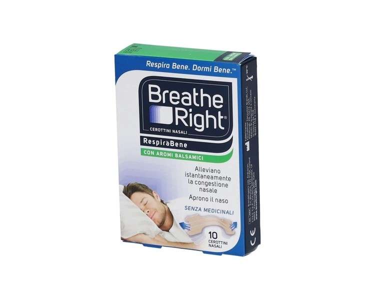 Breathe Right Nasal Strips with Balsamic Aromas Standard Size