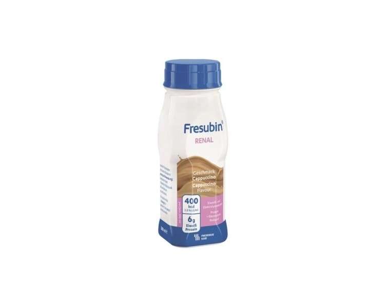 FRESENIUS KABI Frebusin Renal Cappuccino Special Medical Food 200ml - Pack of 4