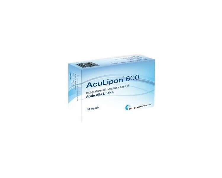 AcuLipon 600 Dr. ClausPharma 30 Capsules