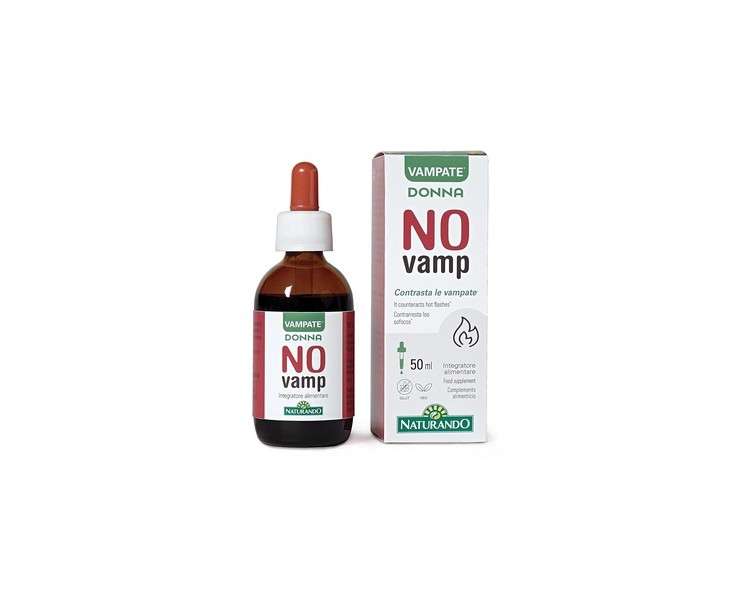 NATURANDO SRL DONNA NO VAMP 50ml Bottle - Against Typical Flushes of Menopause