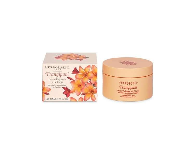 LErbolario Frangipani Perfumed Body Cream 6.7 oz