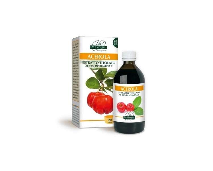 Acerola Titrated Extract Dr. Giorgini 200ml