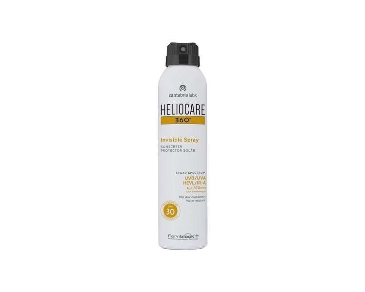 Heliocare 360 Invisible Sunscreen Spray SPF30 200ml