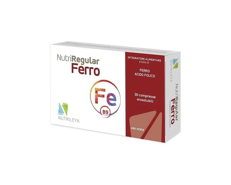 Nutrileya Nutriregular Ferro 30 Orodispersible Tablets