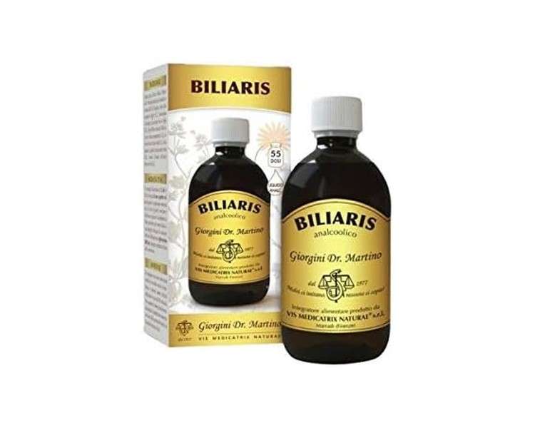 Dr. Giorgini Biliaris Anti-Alcohol Liquid Dietary Supplement 500ml