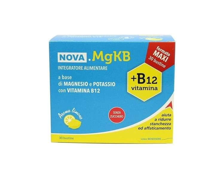Nova Magnesium Potassium Lemon Aroma Argentia Mgkb 30 Bags