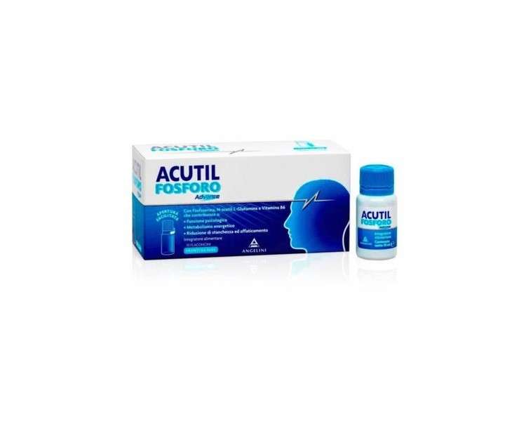 Angelini Acutil Fosforo Advance Dietary Supplement 10 Vials