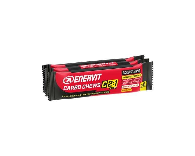 Enervit C2:1 Pro Carbo Chews Energy Gummies